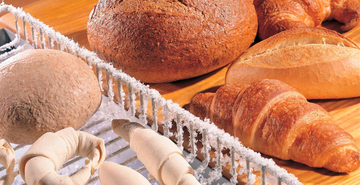Шоковая заморозка хлебобулочных и кондитерских изделий для пекарен